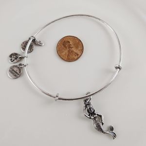 Alex and Ani Rafaelian Silver Mermaid Bracelet